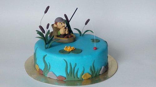 Кусочек торта для рыбака как червячок для судака Фото №5